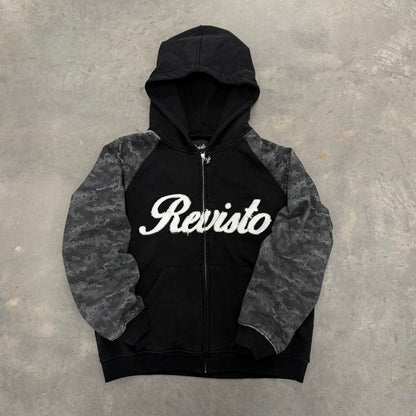 Digital Camo Zip Up